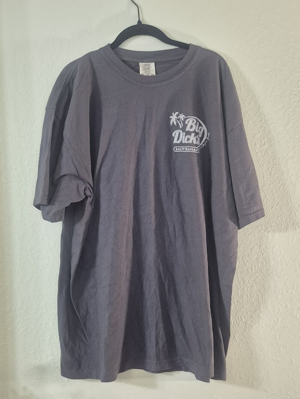 Big Dick's Men's Short Sleeve Tee - Slate